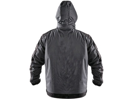 Bunda CXS IRVINE, zimní, pánská, šedo-černá, vel. 2XL